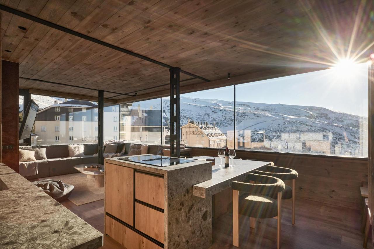 شقة Aticonevado - Apartamento De Lujo Con Vistas Panoramicas 360 سْييرا نيفادا المظهر الخارجي الصورة